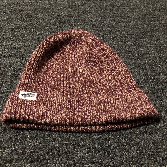 maroon vans beanie